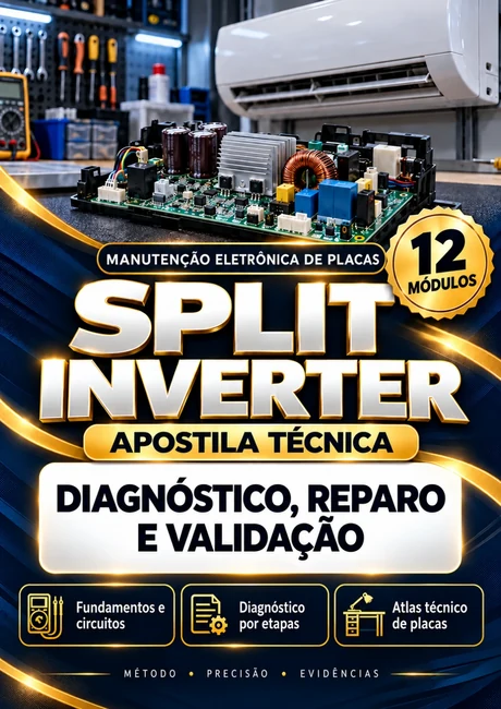 Capa da Apostila Técnica Split Inverter